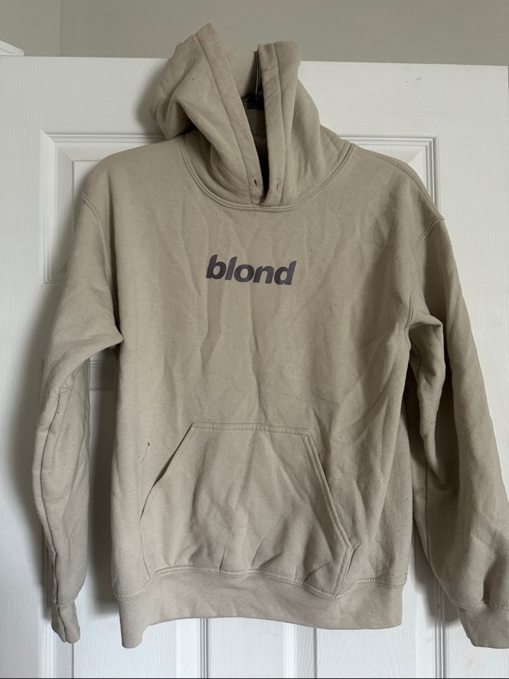 Frank Ocean Sand Hoodie with 'blond' Logo